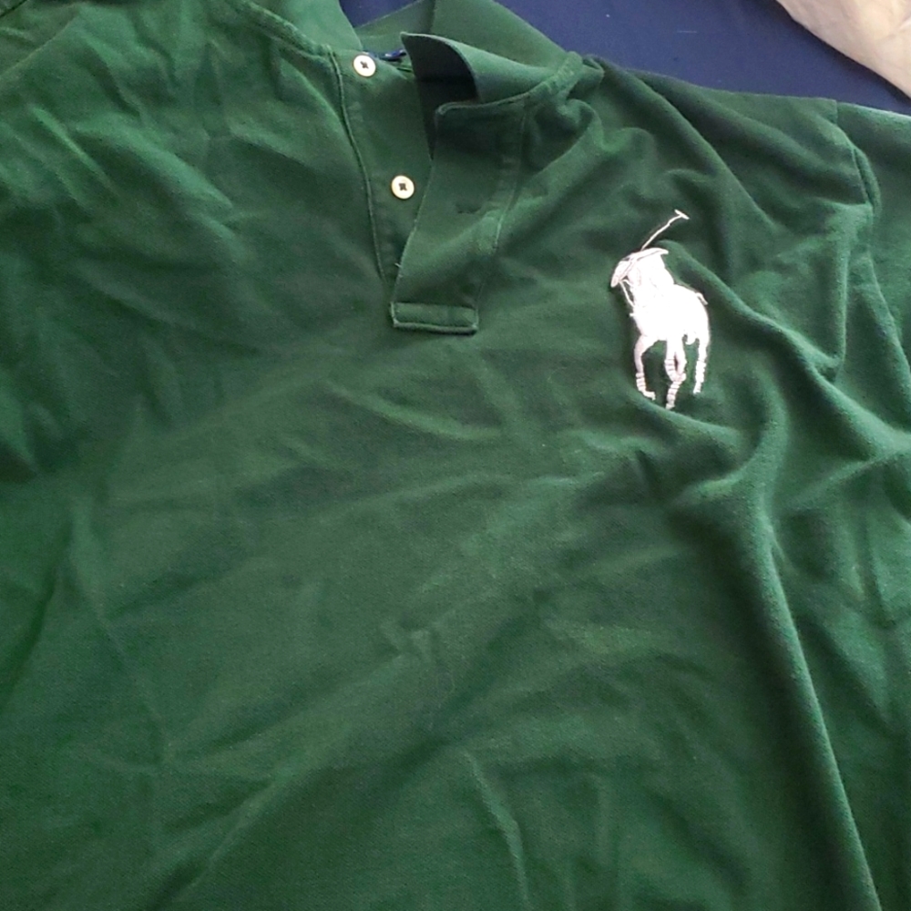 Polo Ralph Lauren dark forest green polo